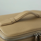 Leather Vanity Case Sand