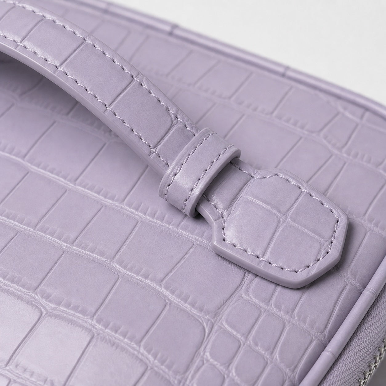 Croc Vanity Case Lavender