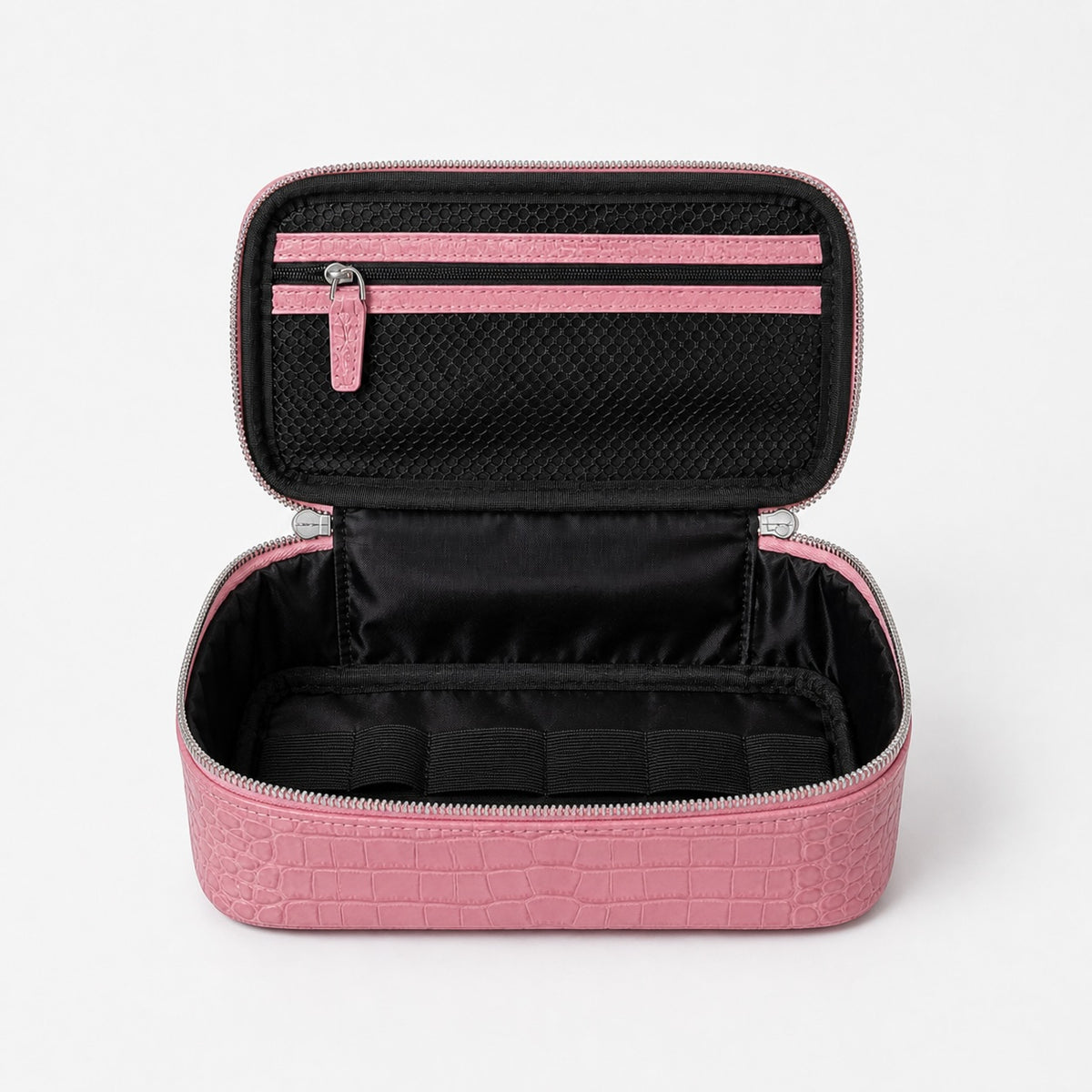Croc Vanity Pouch Pink