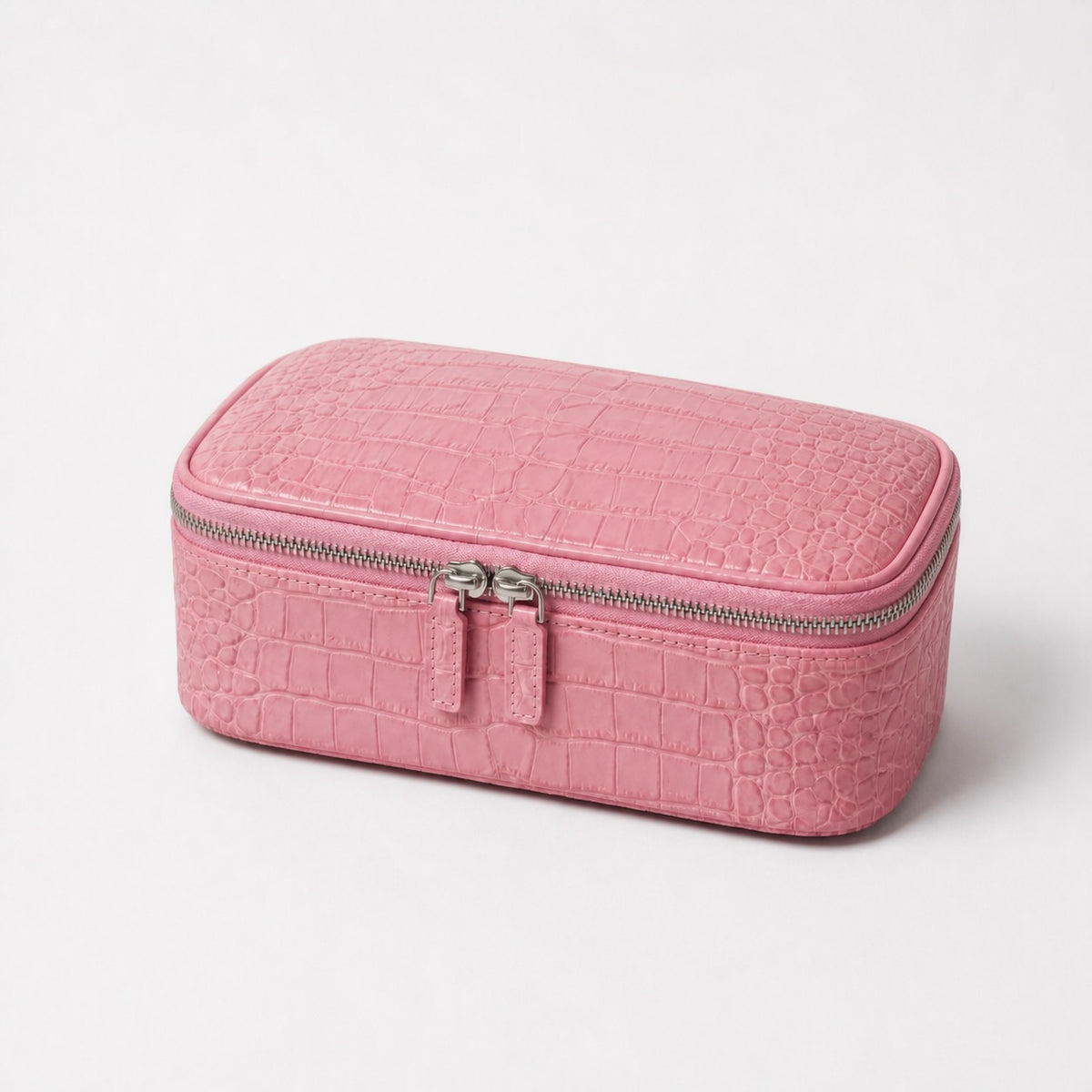 Croc Vanity Pouch Pink