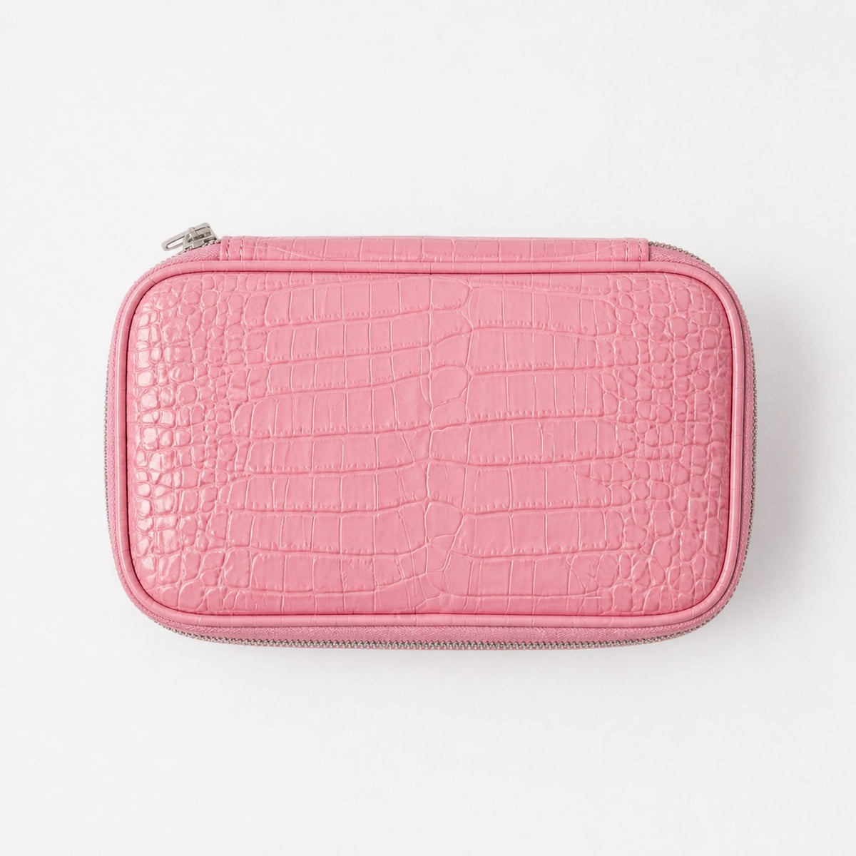 Croc Vanity Pouch Pink