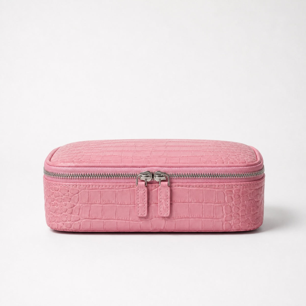 Croc Vanity Pouch Pink