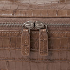 Croc Vanity Case Amber
