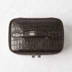 Croc Vanity Case Black