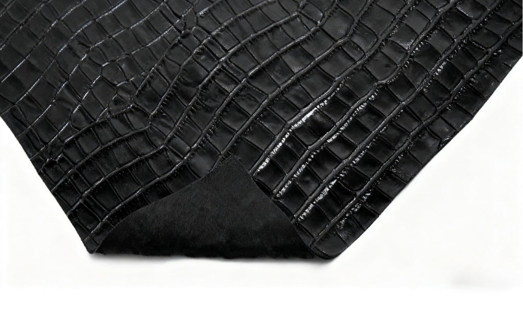 Croc Vanity Case Black