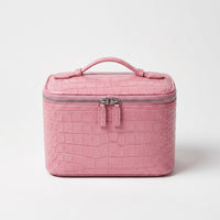 Croc Vanity Case Pink
